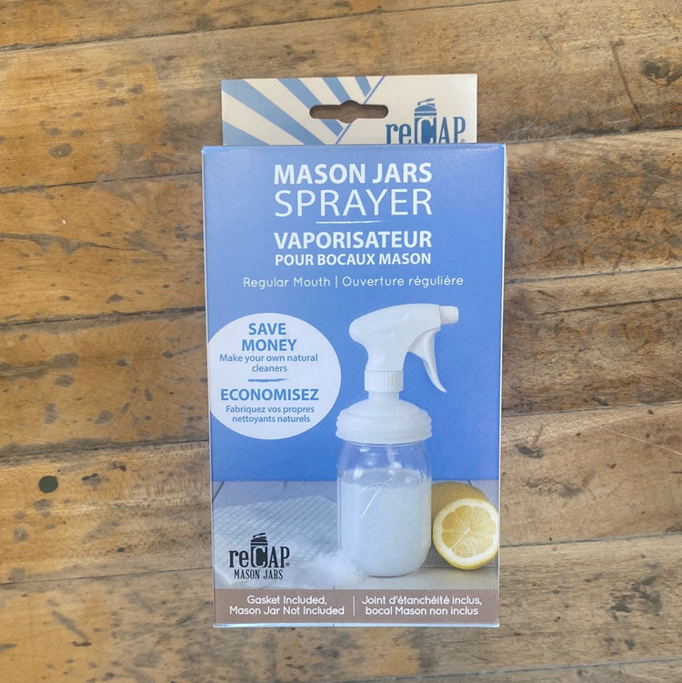 reCAP® Mason Jars Lid Sprayer Cap | Regular Mouth