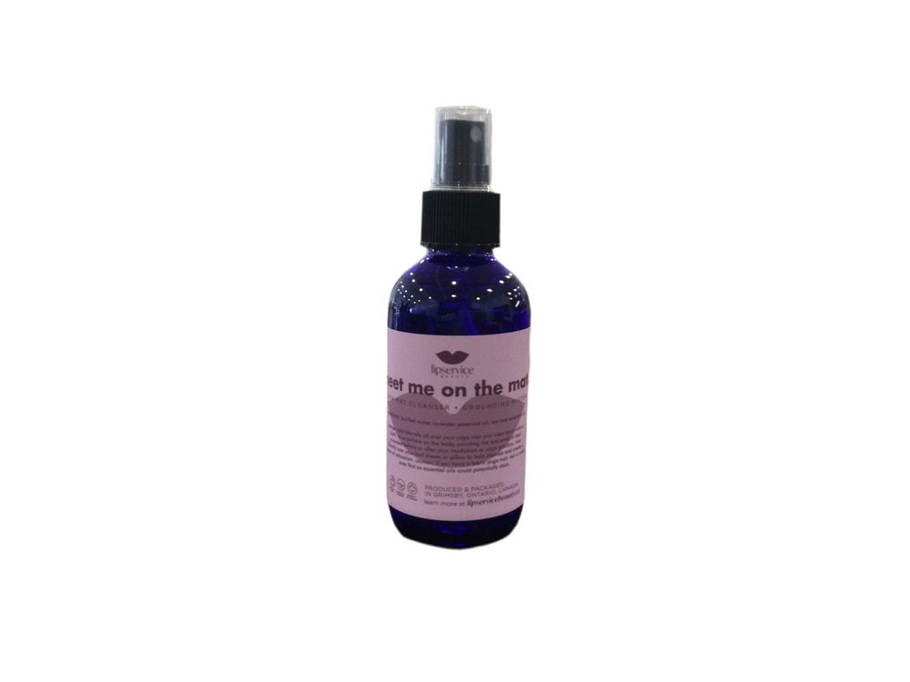 Lip Service ‘meet me on the mat’ yoga mat cleaner