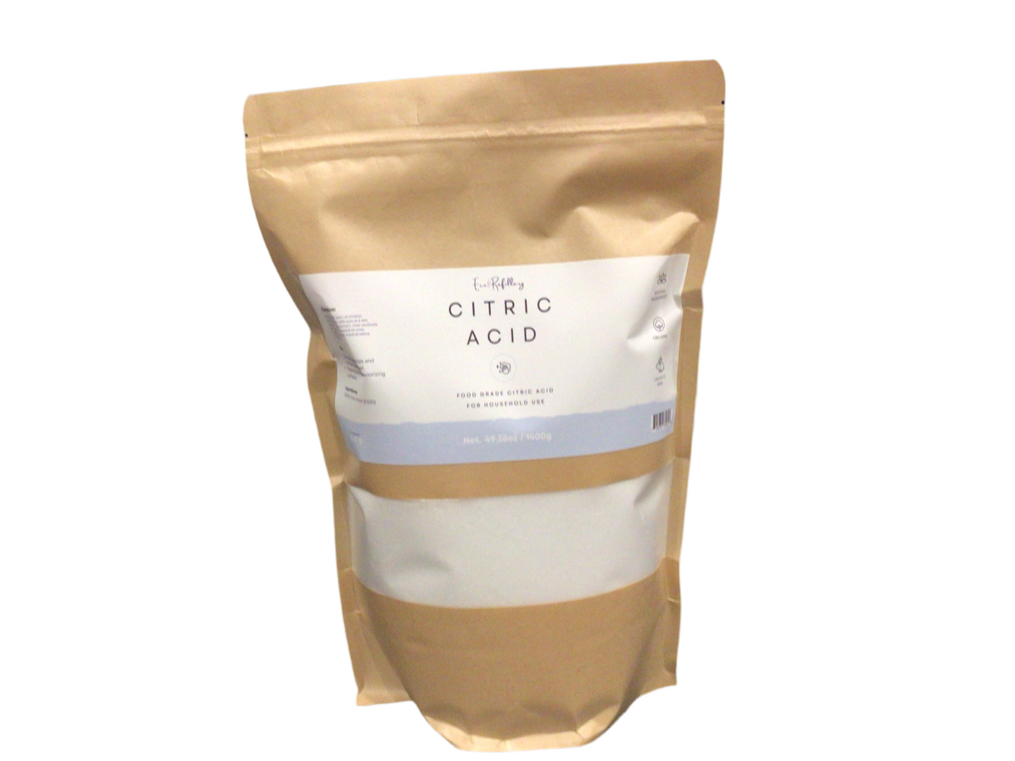 Citric Acid – 1400g Bulk Bag