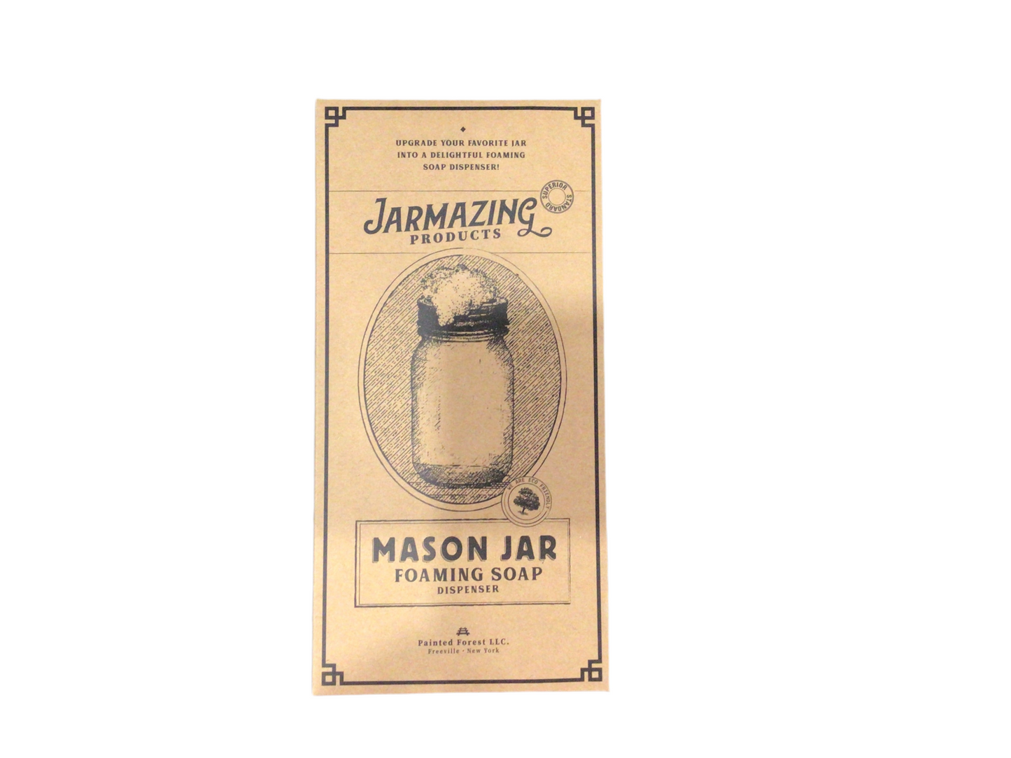 Mason Jar Foaming Dispenser (Lid Topper)