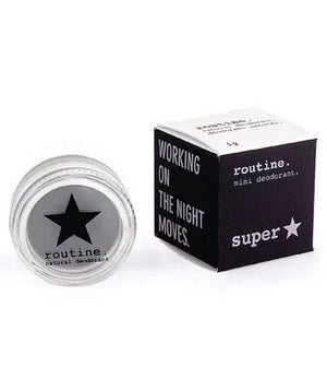 Superstar Deodorant – Routine (Charcoal + Magnesium + Prebiotics) – Tester Size 5g