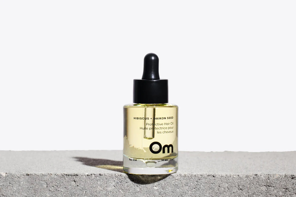 Hibiscus + Daikon Seed Protective Hair Oil by Om Organics