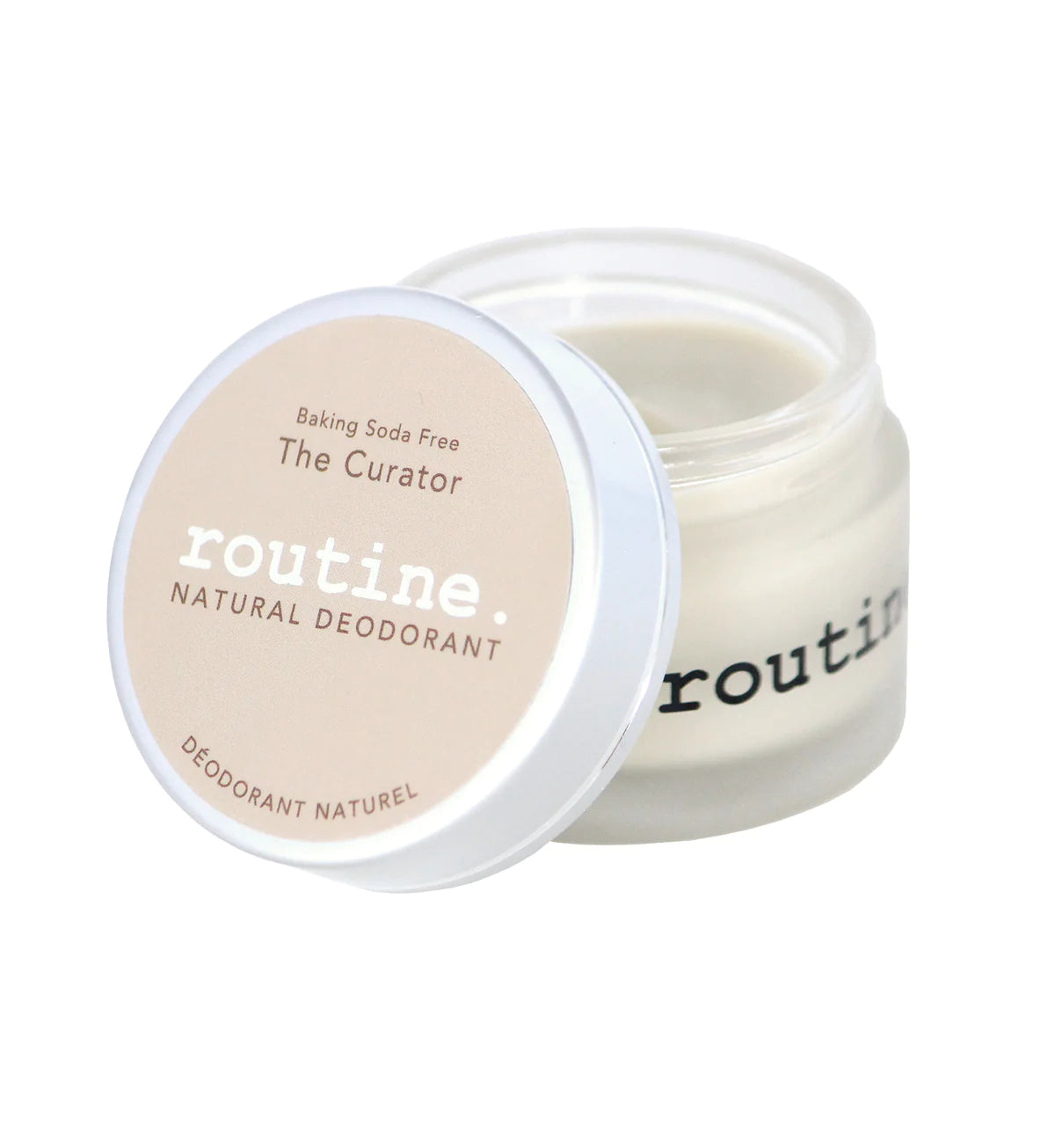 The Curator Deodorant – Routine (Baking Soda Free) – 58g Jar