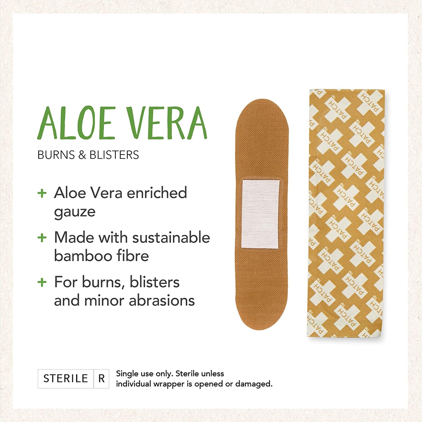 PATCH Bandaids – Aloe Vera