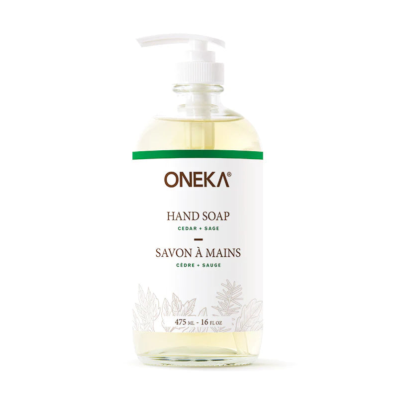 Hand Soap – Cedar & Sage – Oneka