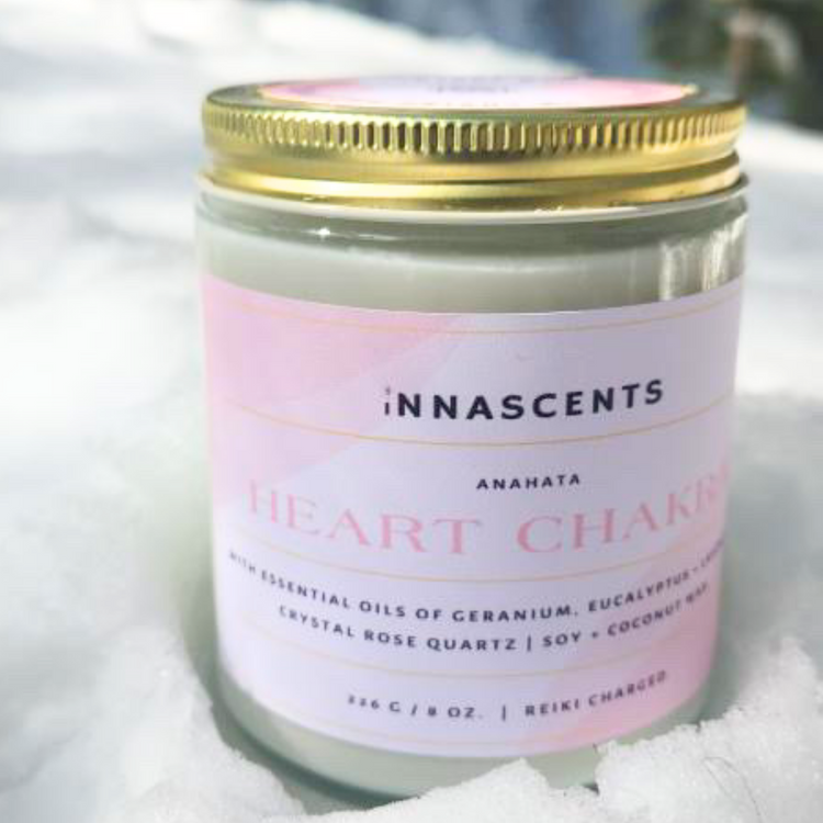 Heart Chakra Candle