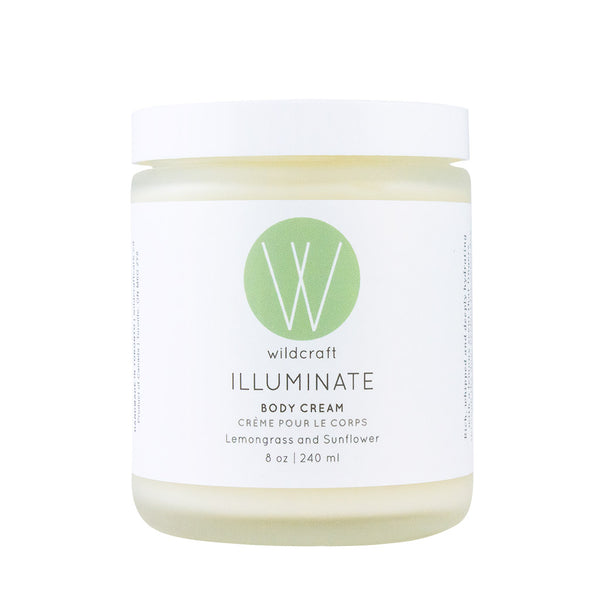 Lemongrass & Sunflower illustration Body Cream – Wildcraft