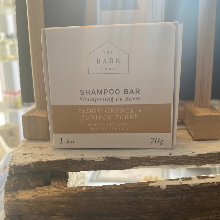 Shampoo Bar Blood Orange + Juniper Berry