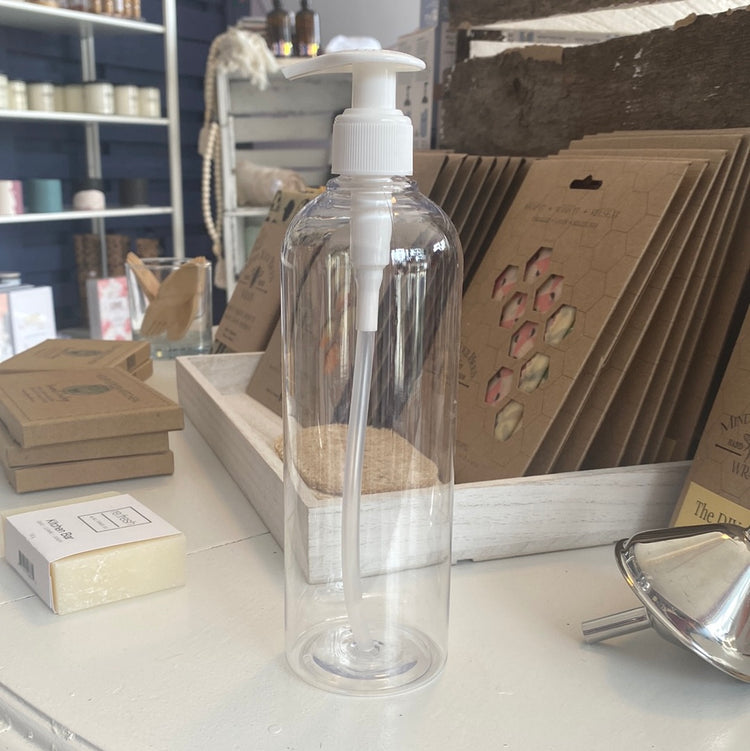 Plastic bottle 16oz with Pump