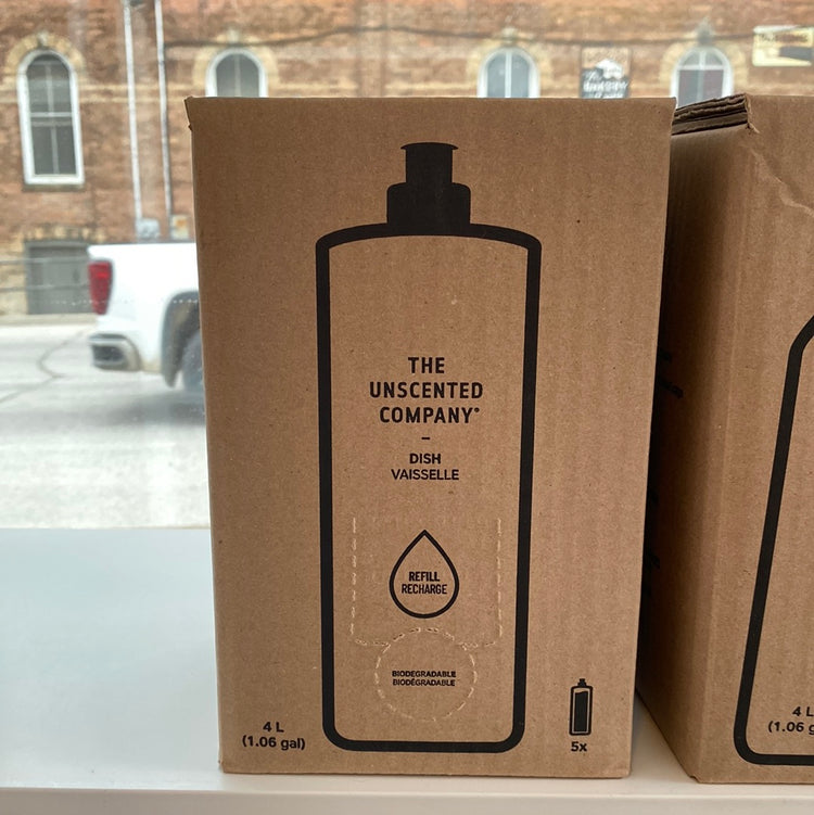 Unscented Co Dish Soap 4L box