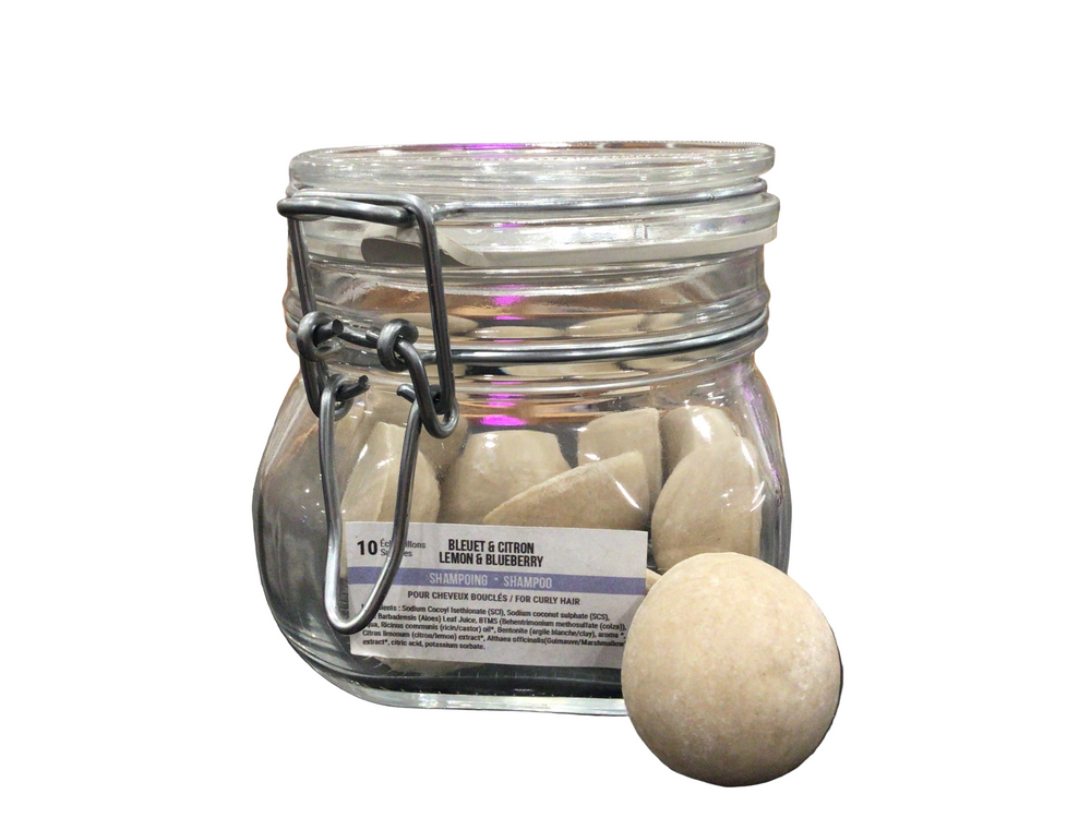Mini Lemon Blueberry Shampoo bar