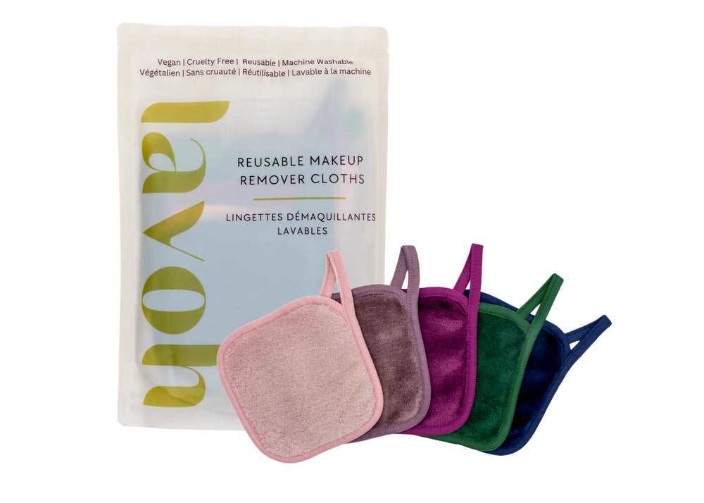 Lavoh Reusable Makeup Remover Cloth - 5 Day Set