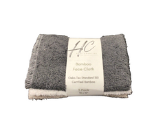 Bamboo Face Cloth - 3 pk