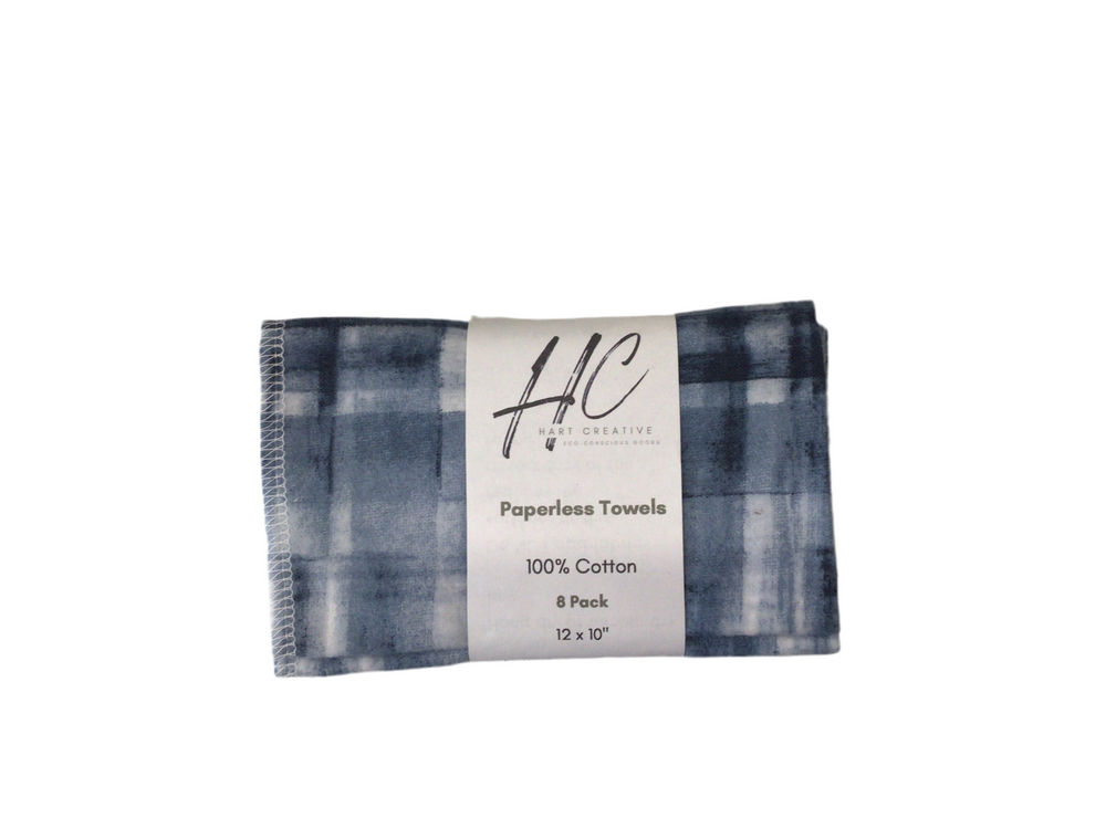 Paperless Towels – Set of 8 (Off the Roll)