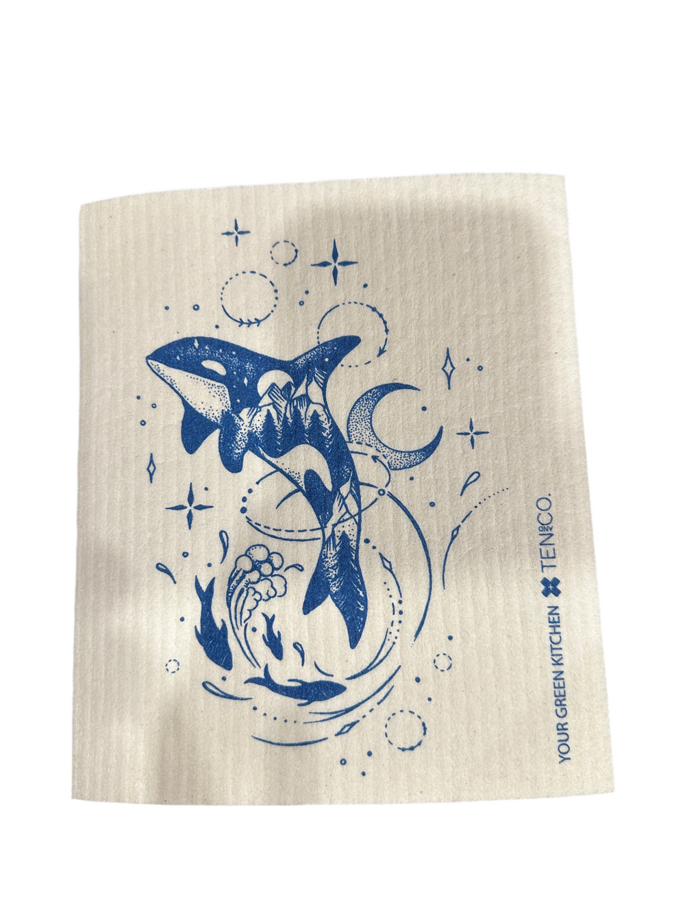 Whale Sponge Cloth