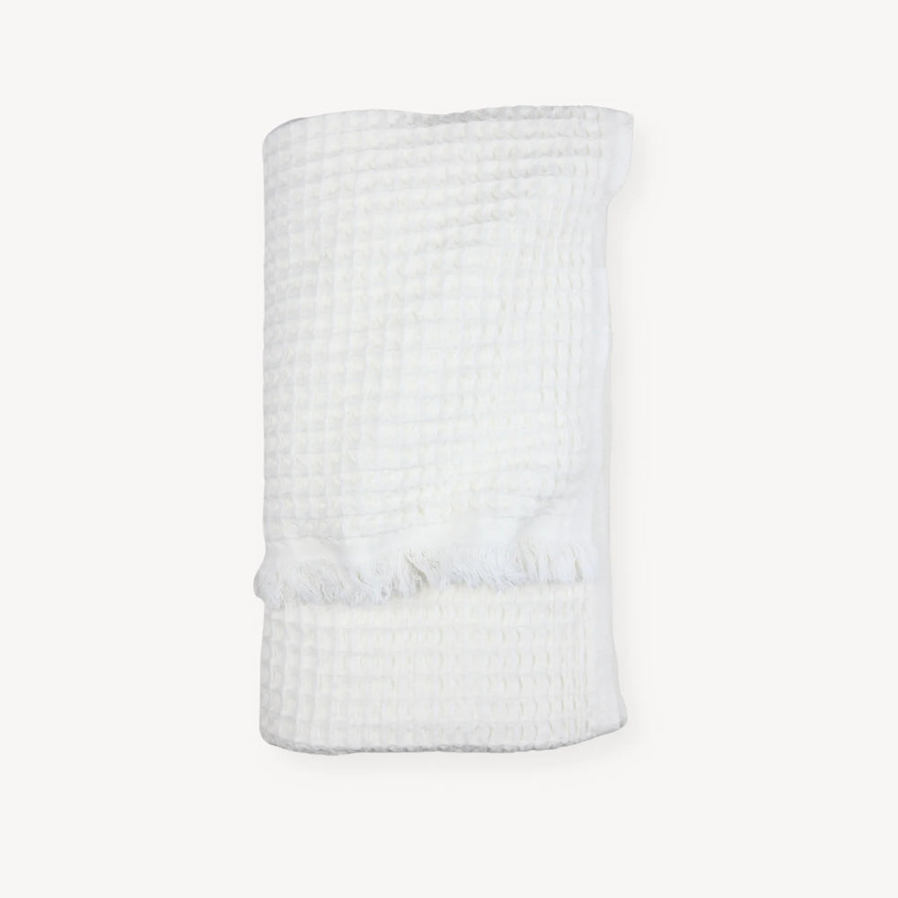 Pokoloko French Waffle Turkish Towel - Ivory