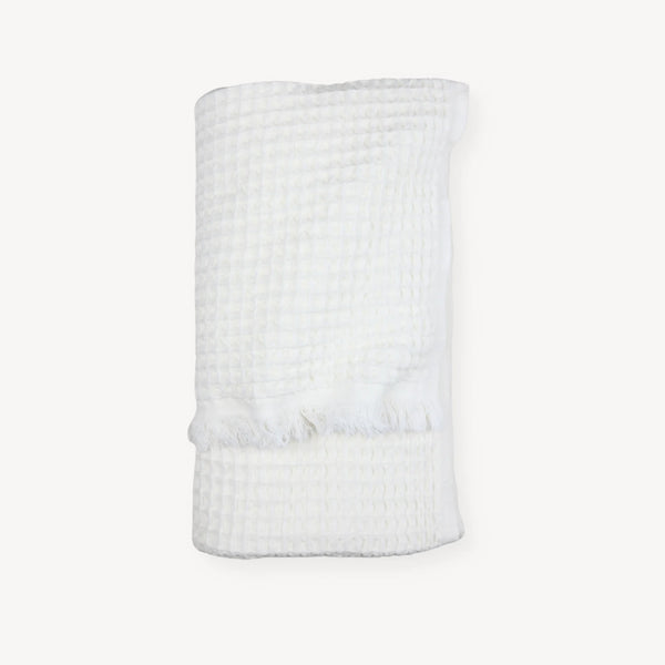 Pokoloko French Waffle Turkish Towel - Ivory