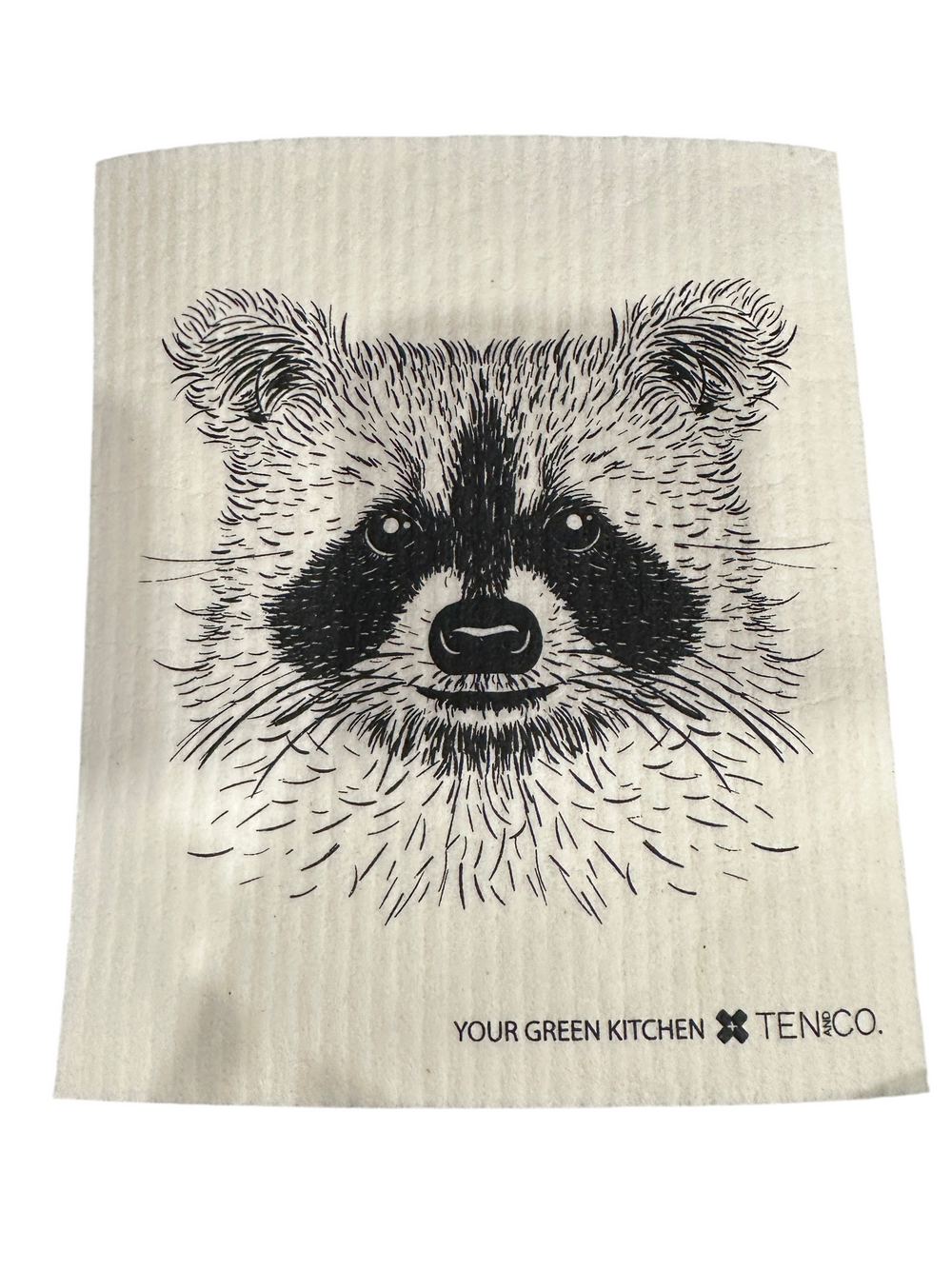 Racoon Sponge Cloth