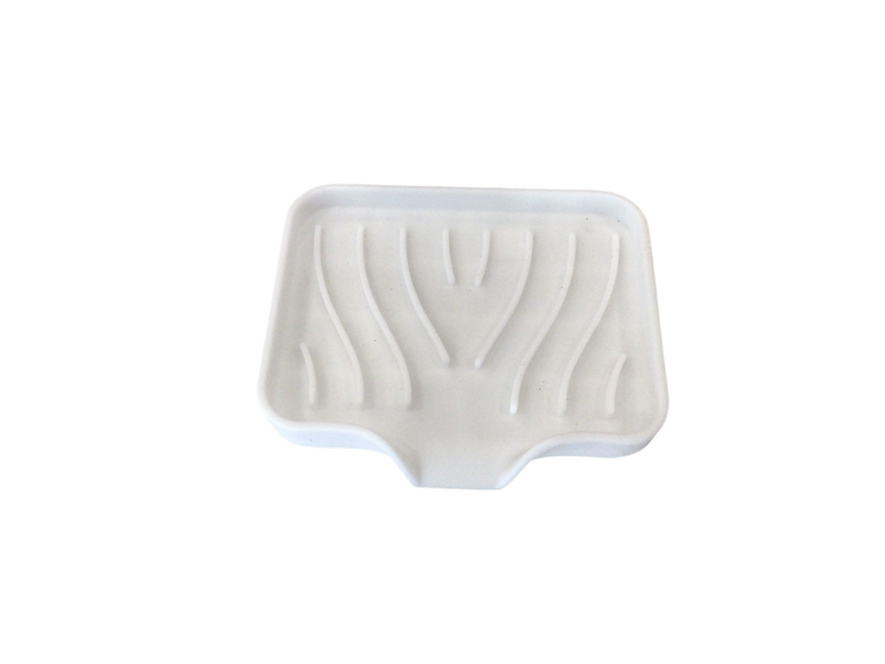 Silicone soap dish