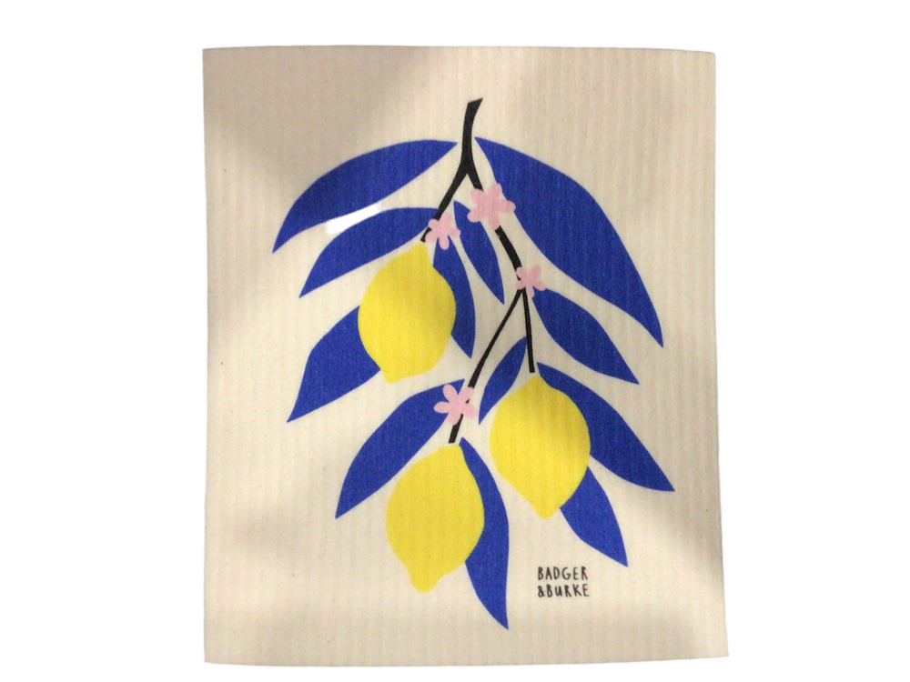 Swedish Sponge Cloth - Lemons