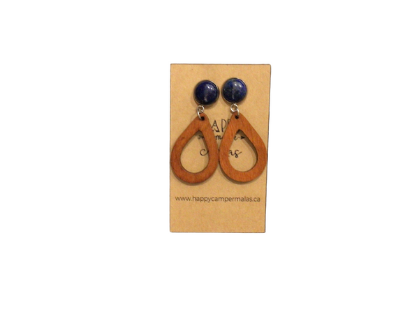 Lapis lazuli (intuition & truth) earrings
