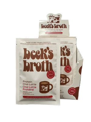 Beck’s Broth - Protein Chai Latte