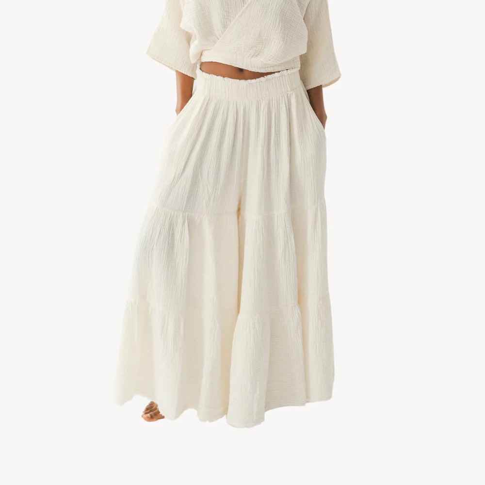 Pokoloko Crinkle Skirt Pants