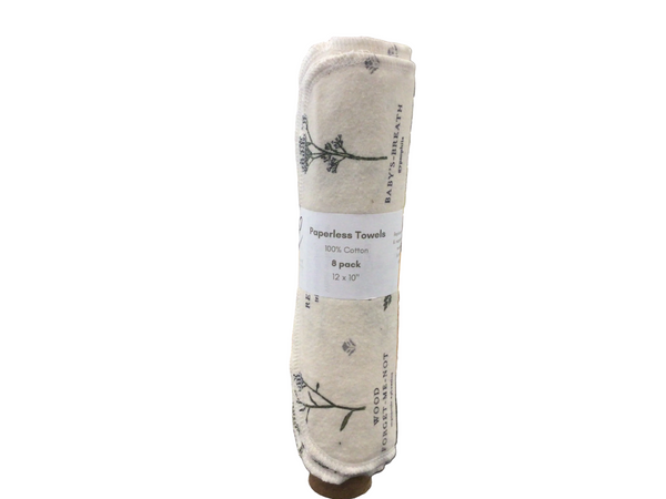 Hart Creative Paperless Towels-  Wild Flowers 8pk