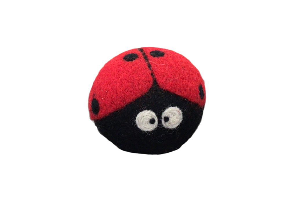 Ladybug Dryer Balls