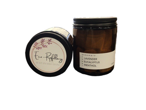 Shower Steamers Jar - 10pk Lavender,Eucalyptus, Menthol