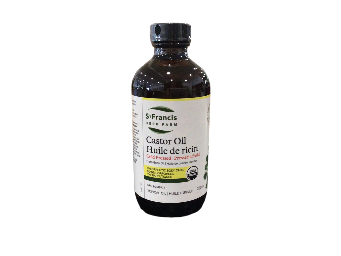 Organic Cold-Pressed Castor Oil