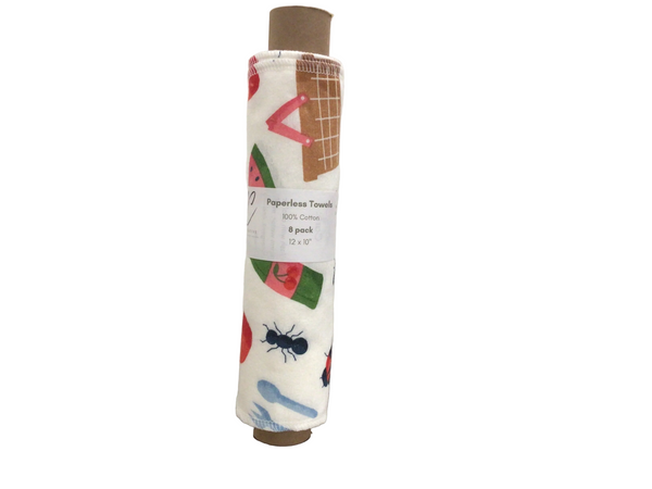 Hart Creative Paperless Towels- Picnic 8pk