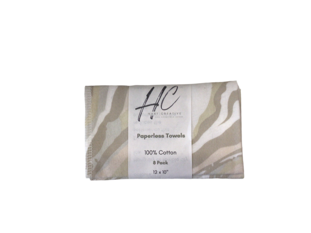 Paperless Towels – Set of 8 (Off the Roll)
