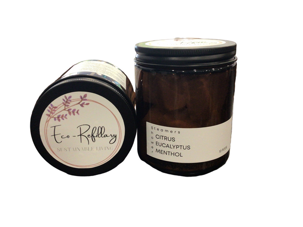 Shower Steamers Jar - 10pk Citrus,Eucalyptus, Menthol