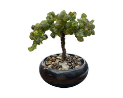 Riverbend Mandalas Handcrafted Tree in Pot