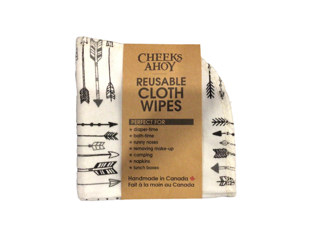 Cheeks Ahoy Coth Wipes - 10pk