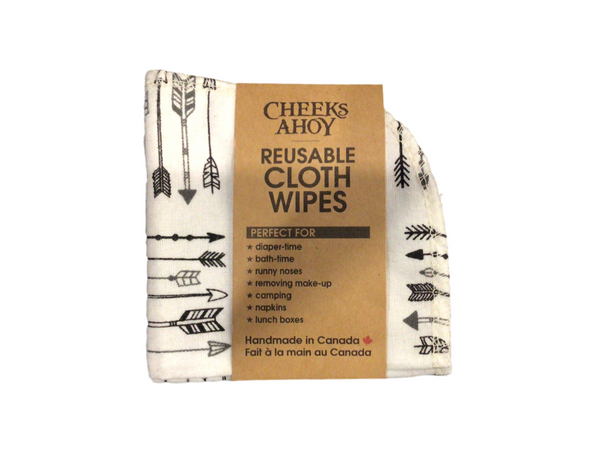 Cheeks Ahoy Coth Wipes - 10pk