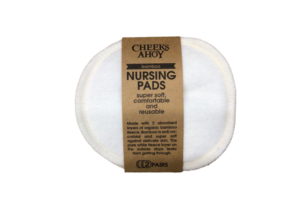 Bamboo Nursing Pads - 2 pairs