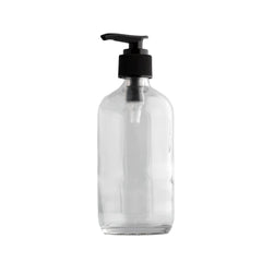 8oz Glass Refillable Pump Bottle