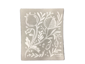 Ecologie Grey Pomegranates Spongecloth