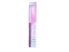 Aluminum Toothbrush with replacement heads - Medium (pink)