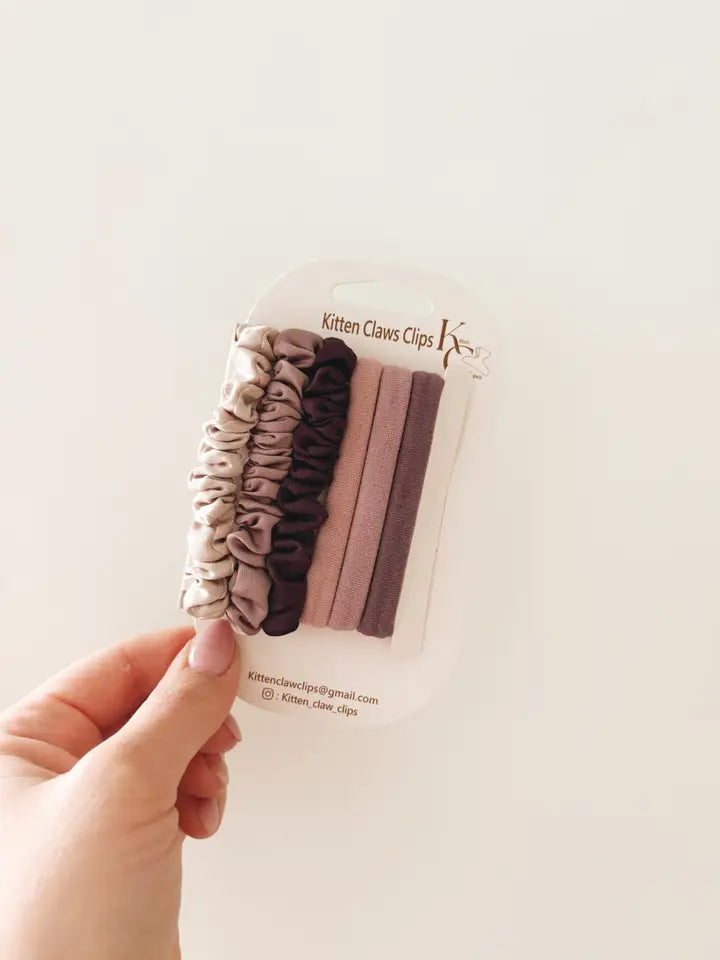 Kitten Claw Clips - Violet