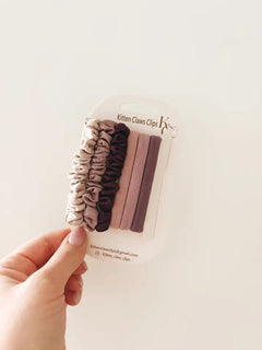 Kitten Claw Clips - Violet
