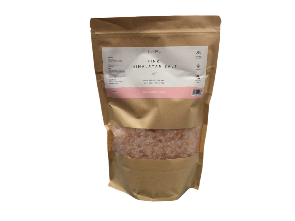 Pink Himalayan Salt – 49.38oz / 1400g (Bulk Bagged Offering)