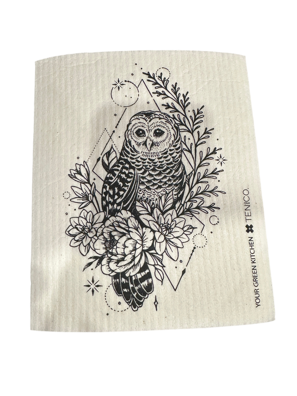 Owl Sponge Cloth