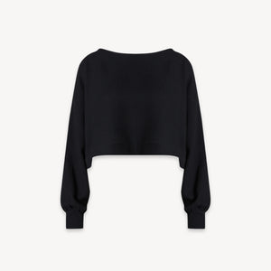 Pokoloko Flat Crop Top - Black