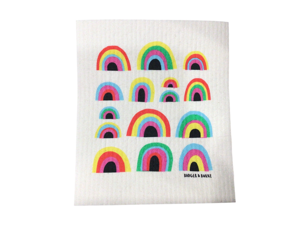 Swedish Sponge Cloth - Rainbows