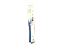 Aluminum Toothbrush with replacement heads soft (dark blue)