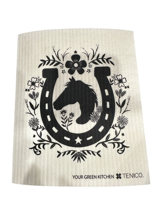 Horseshoe Sponge cloth