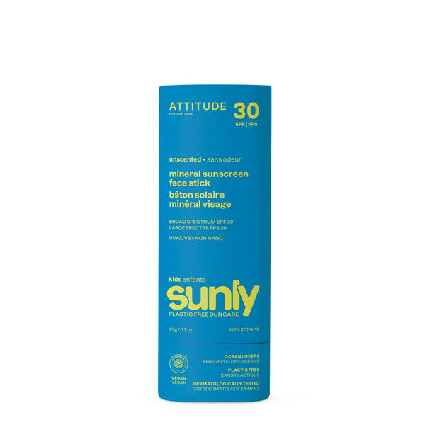 Attitude mineral face sunscreen Kids SPF 30